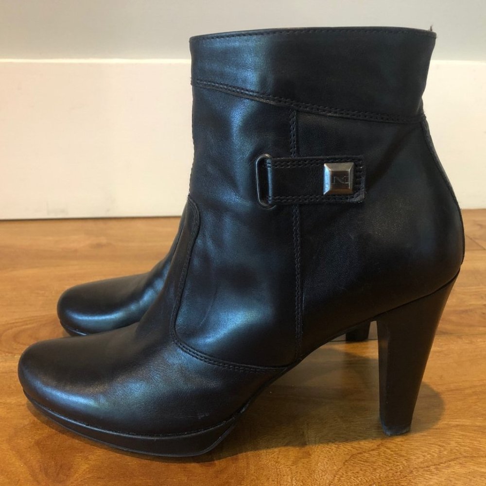 Italian leather boots